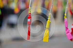 Pyrotechnics and Firecrackers at MascletÃÂ , detail of Valencia en fallas, spain photo